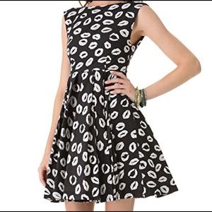 Alice + Olivia Allegra Fit and Flare Dress